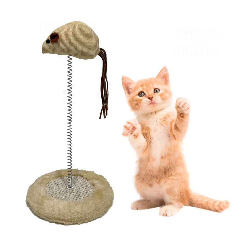 Brinquedo Interativo para Gatos Rato Espaço de Bicho 