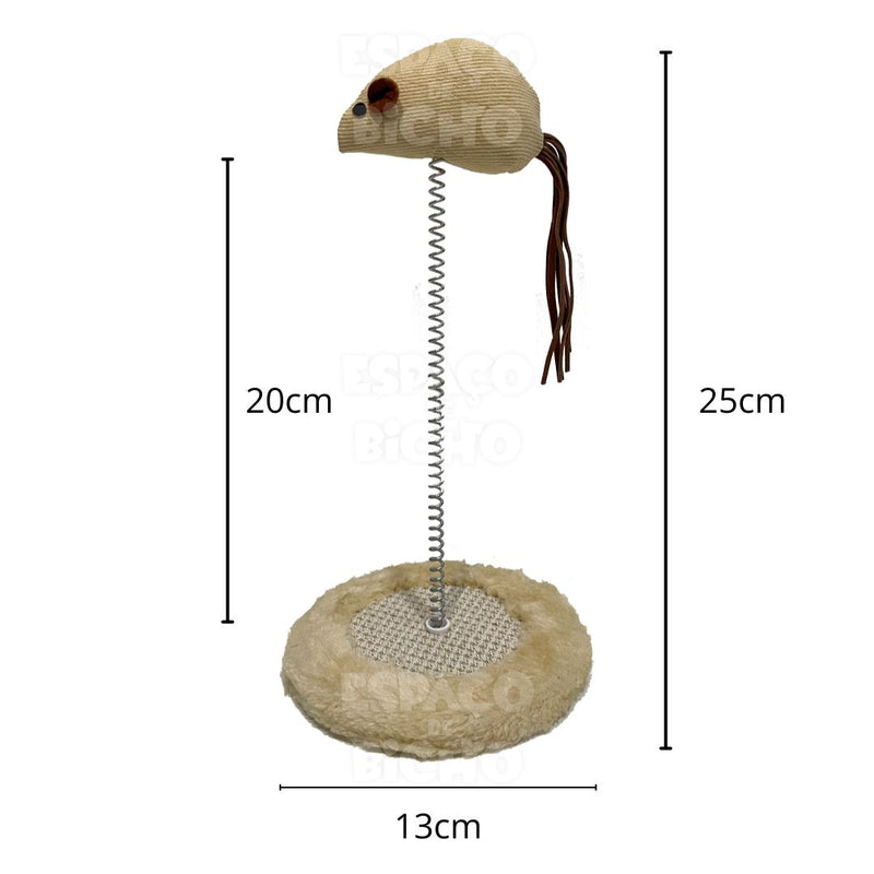 Brinquedo Interativo para Gatos Rato Espaço de Bicho 