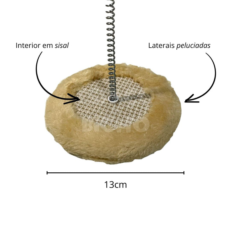 Brinquedo Interativo para Gatos Rato Espaço de Bicho 